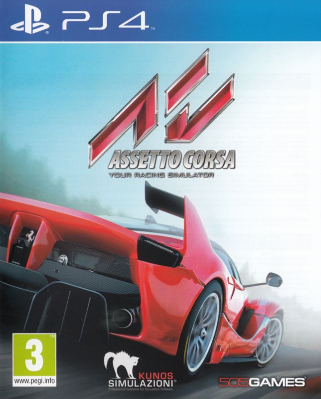 Assetto Corsa box art for Playstation 4